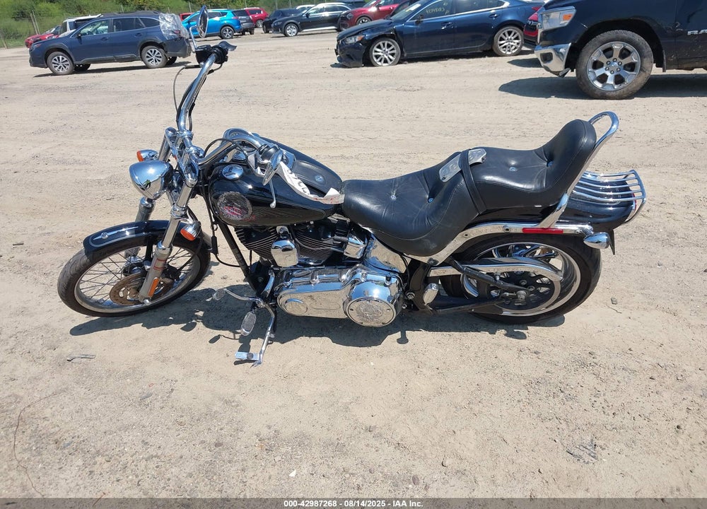 2007 HARLEY-DAVIDSON FXST CUSTOM VIN: 1HD1JL5107Y034907