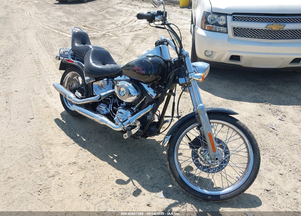 2007 HARLEY-DAVIDSON FXST CUSTOM VIN: 1HD1JL5107Y034907