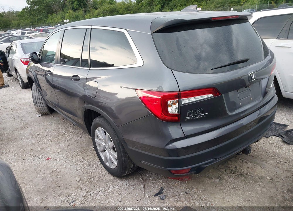 2021 HONDA PILOT AWD LX VIN: 5FNYF6H15MB019782