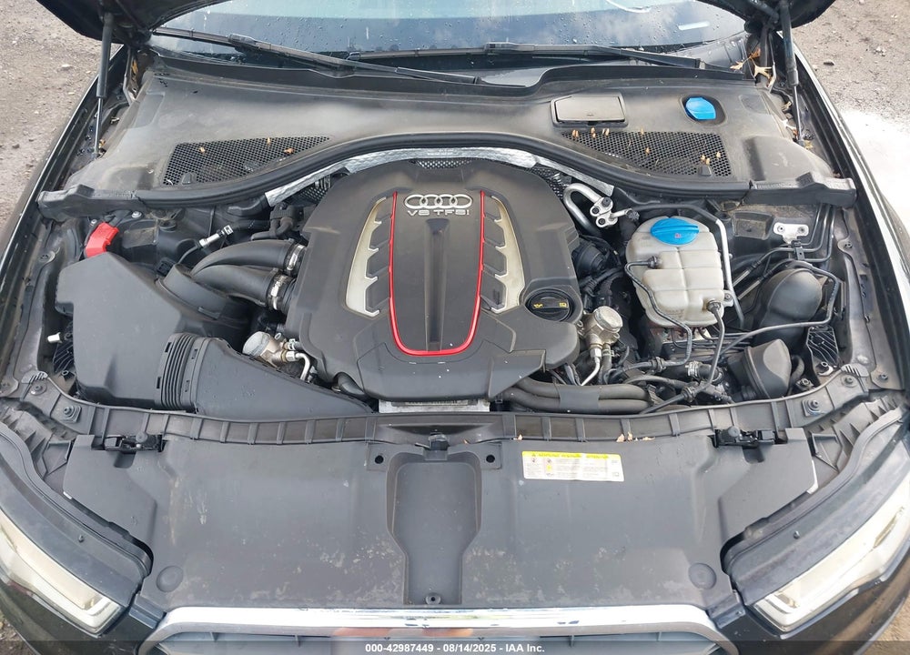 2014 AUDI S6 VIN: WAUF2AFC5EN088014