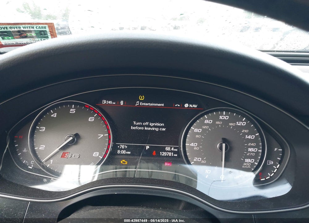 2014 AUDI S6 VIN: WAUF2AFC5EN088014