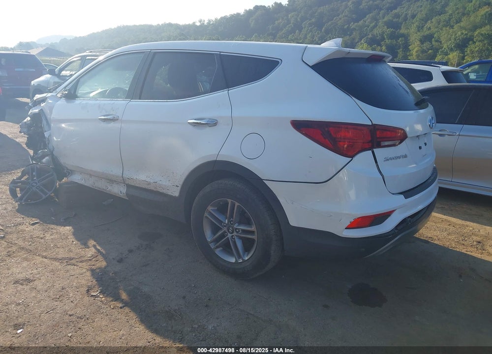 2017 HYUNDAI SANTA FE VIN: 5NMZTDLB4HH021190