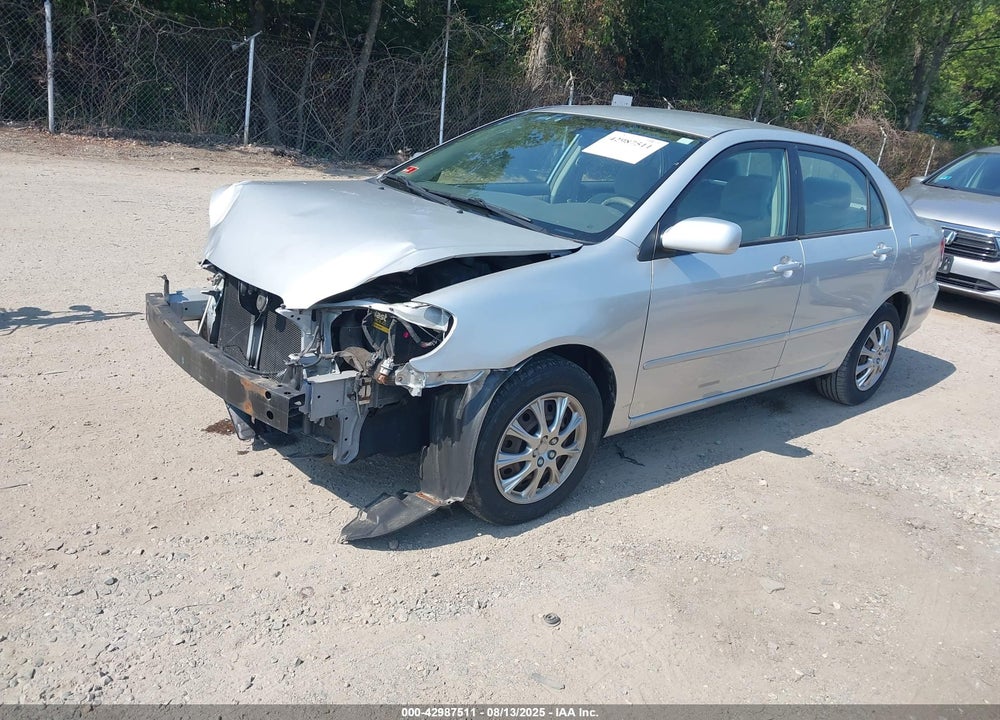 2007 TOYOTA COROLLA LE VIN: 2T1BR32E97C804709