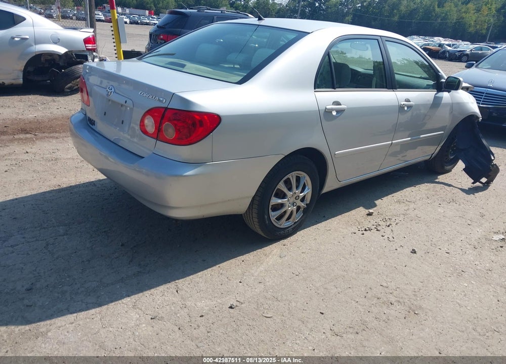 2007 TOYOTA COROLLA LE VIN: 2T1BR32E97C804709