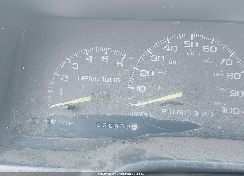 1997 GMC SIERRA 2500 HD SL VIN: 1GTGK24R9VZ516969