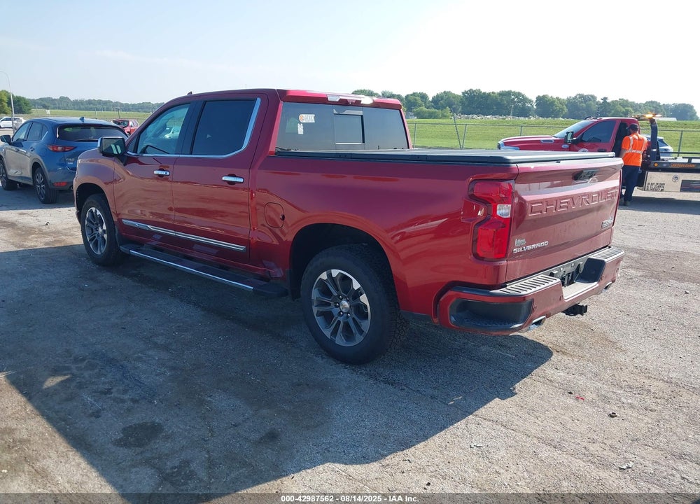 2025 CHEVROLET SILVERADO 1500 4WD SHORT BED HIGH COUNTRY VIN: 1GCUKJEDXSZ176551