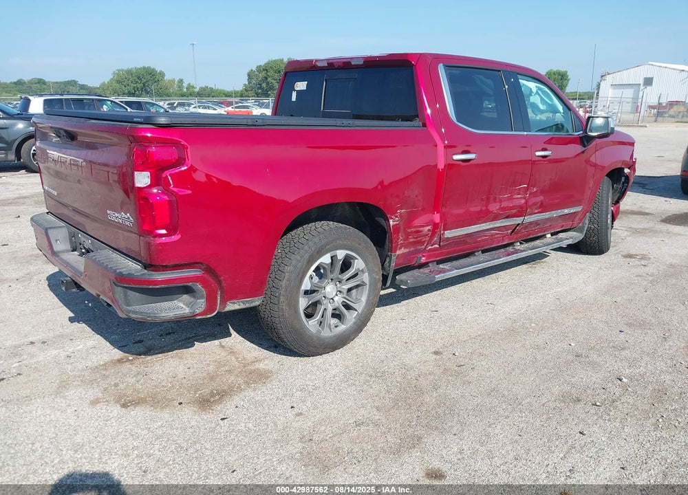 2025 CHEVROLET SILVERADO 1500 4WD SHORT BED HIGH COUNTRY VIN: 1GCUKJEDXSZ176551