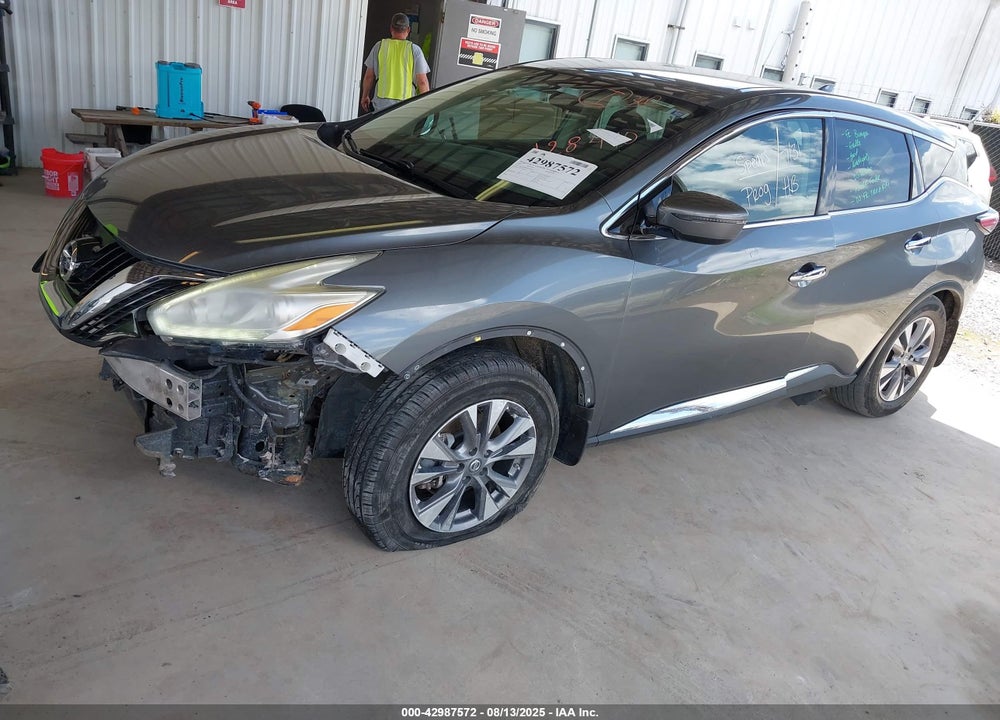 2017 NISSAN MURANO VIN: 5N1AZ2MH8HN128440