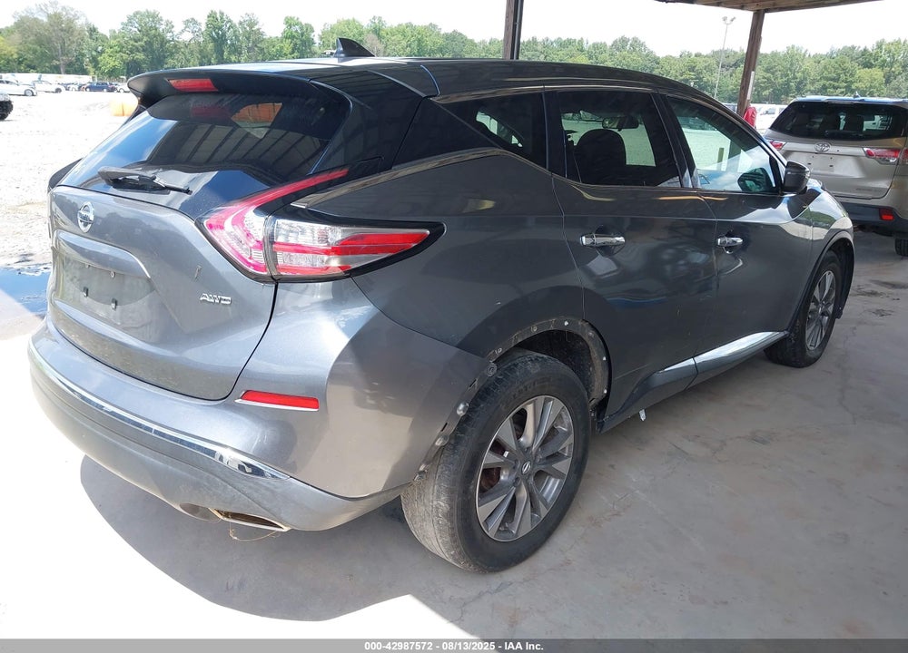 2017 NISSAN MURANO VIN: 5N1AZ2MH8HN128440