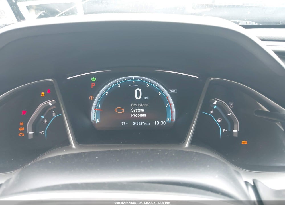 2016 HONDA CIVIC EX-L VIN: 2HGFC1F77GH651824