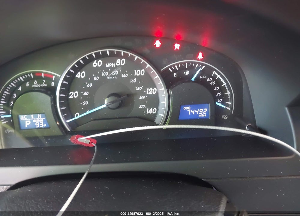 2013 TOYOTA CAMRY VIN: 4T4BF1FK6DR275278