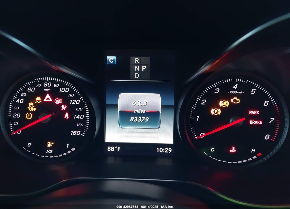 2019 MERCEDES-BENZ GLC CLASS VIN: WDC0G4JB7KV165725