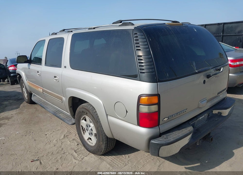 2005 CHEVROLET SUBURBAN 1500 LT VIN: 3GNFK16Z55G203847