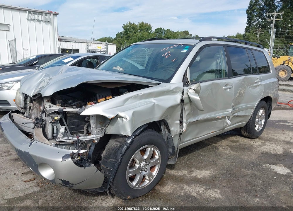 2007 TOYOTA HIGHLANDER V6 VIN: JTEDP21A870135278