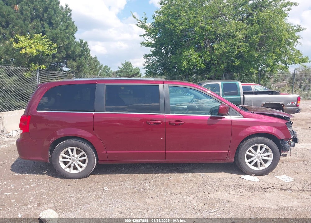 2018 DODGE GRAND CARAVAN SXT VIN: 2C4RDGCG1JR250190
