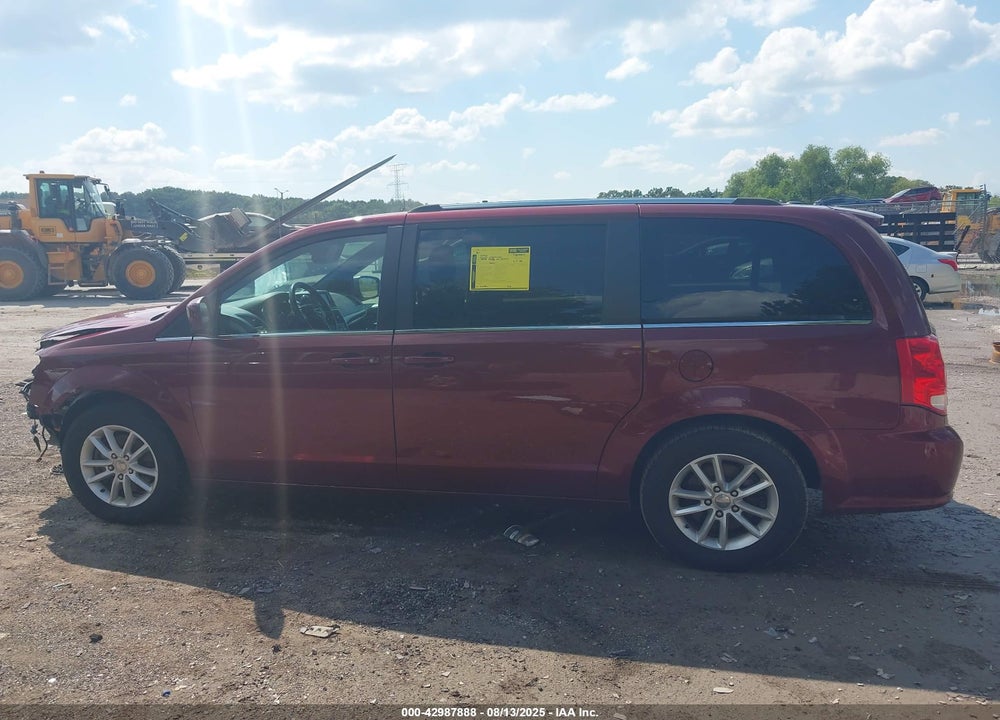2018 DODGE GRAND CARAVAN SXT VIN: 2C4RDGCG1JR250190