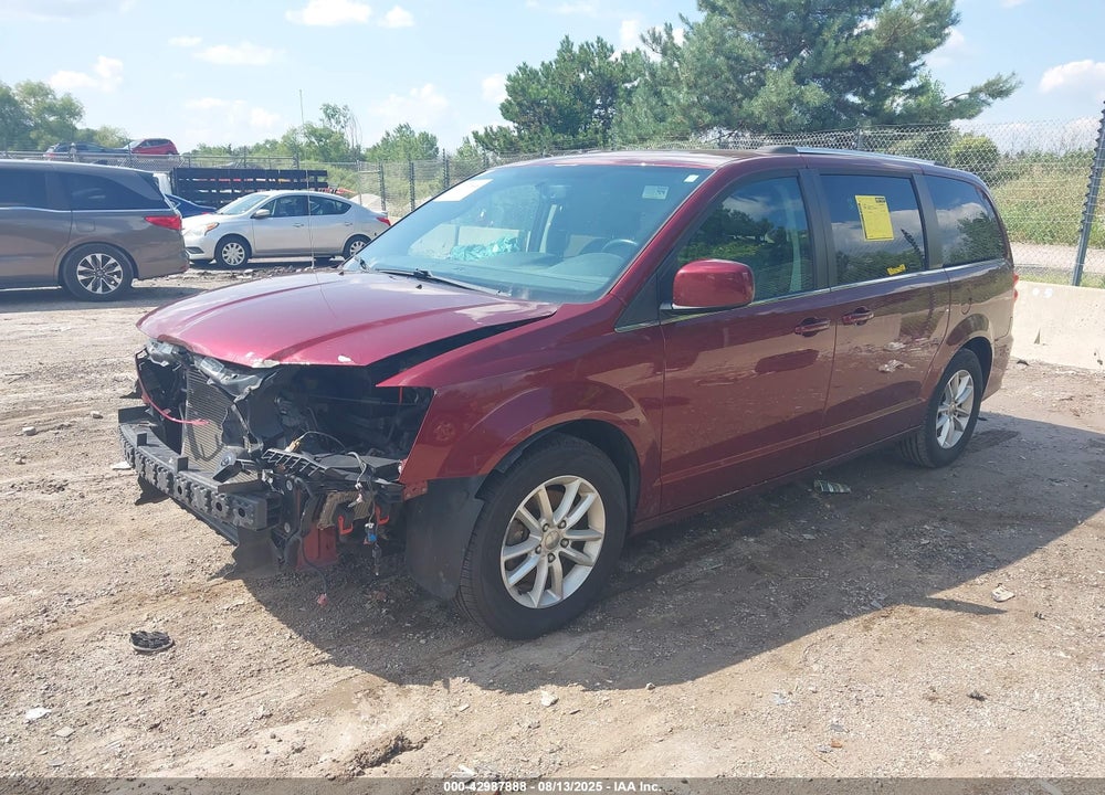2018 DODGE GRAND CARAVAN SXT VIN: 2C4RDGCG1JR250190