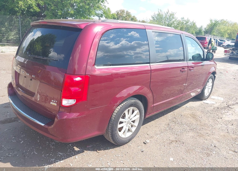 2018 DODGE GRAND CARAVAN SXT VIN: 2C4RDGCG1JR250190