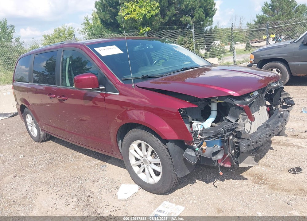 2018 DODGE GRAND CARAVAN SXT VIN: 2C4RDGCG1JR250190