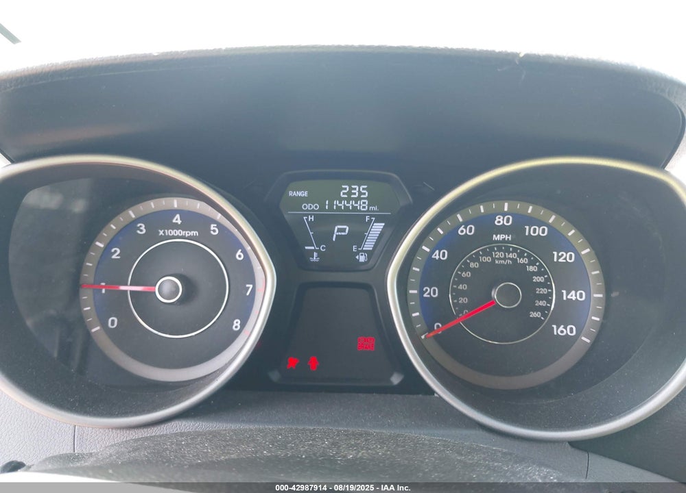 2013 HYUNDAI ELANTRA VIN: KMHDH4AE7DU970868