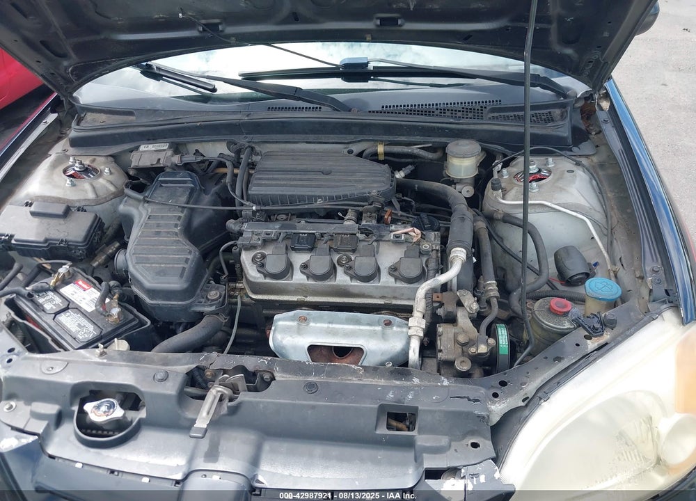2001 HONDA CIVIC LX VIN: 1HGEM22501L028459