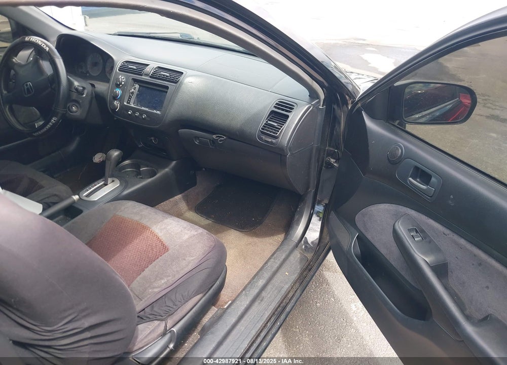 2001 HONDA CIVIC LX VIN: 1HGEM22501L028459