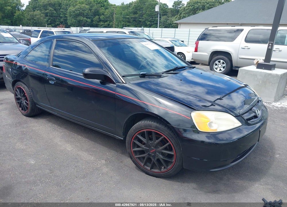 2001 HONDA CIVIC LX VIN: 1HGEM22501L028459