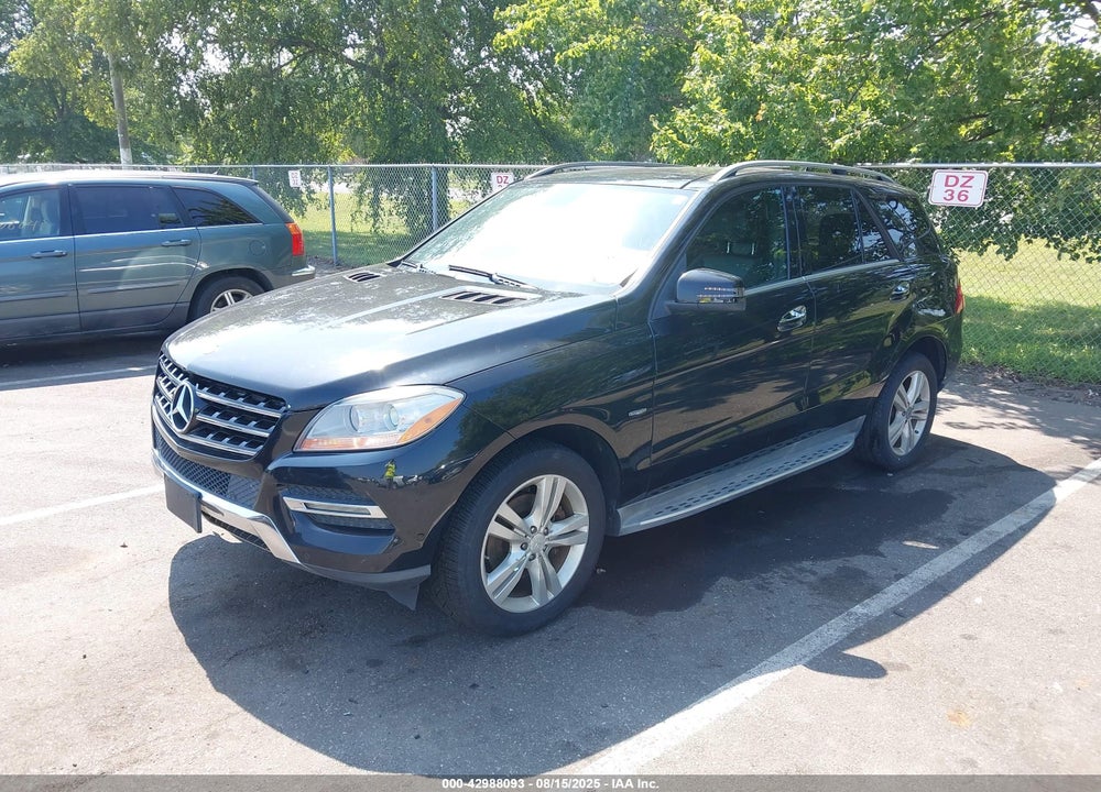 2012 MERCEDES-BENZ ML 350 4MATIC VIN: 4JGDA5HB7CA009502