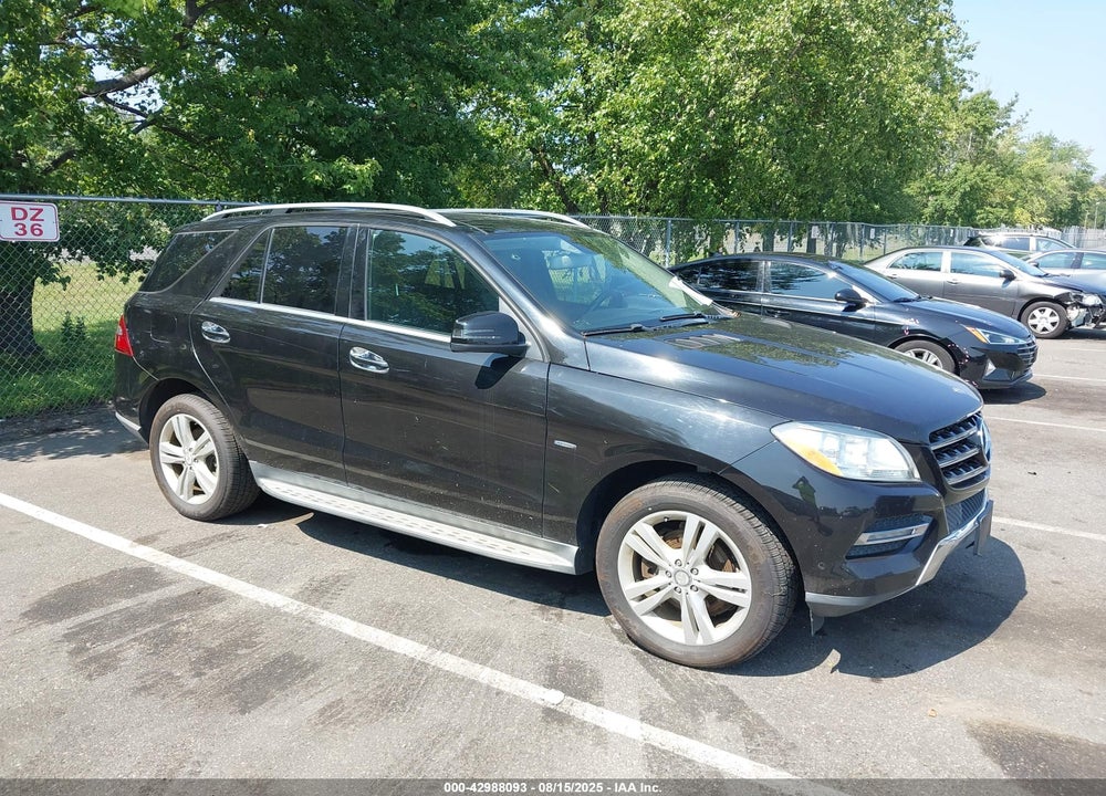 2012 MERCEDES-BENZ ML 350 4MATIC VIN: 4JGDA5HB7CA009502