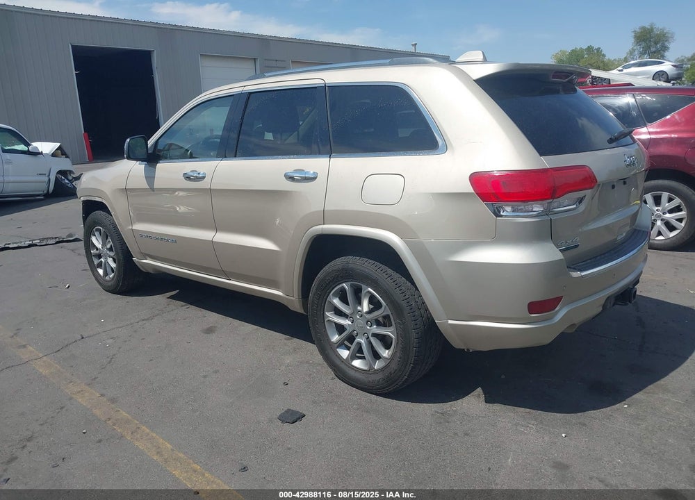 2014 JEEP GRAND CHEROKEE OVERLAND VIN: 1C4RJFCM5EC417254