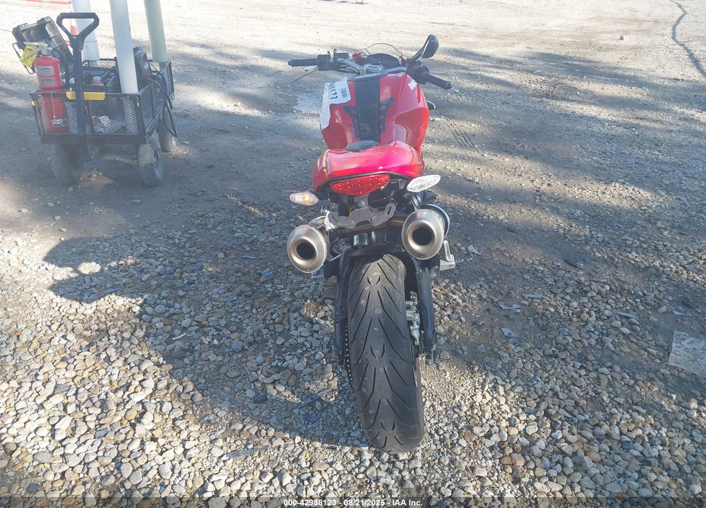 2012 DUCATI MONSTER 696 VIN: ZDM1RADN9CB056991