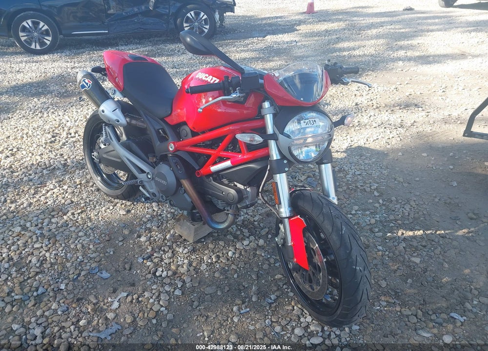 2012 DUCATI MONSTER 696 VIN: ZDM1RADN9CB056991