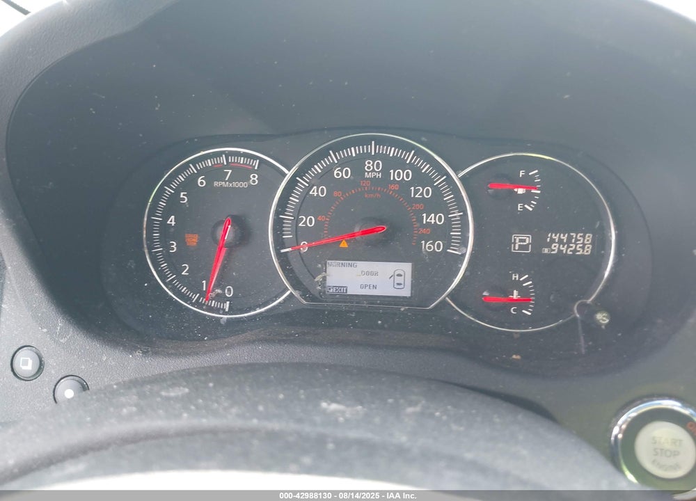 2013 NISSAN MAXIMA VIN: 1N4AA5AP1DC838557