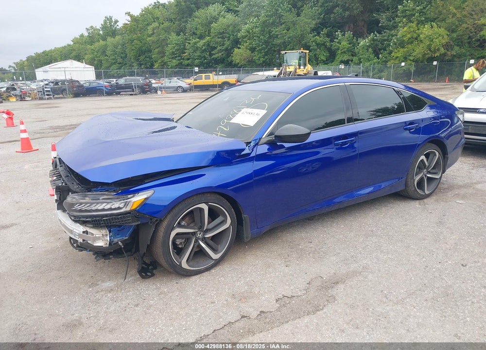 2022 HONDA ACCORD VIN: 1HGCV1F32NA089952