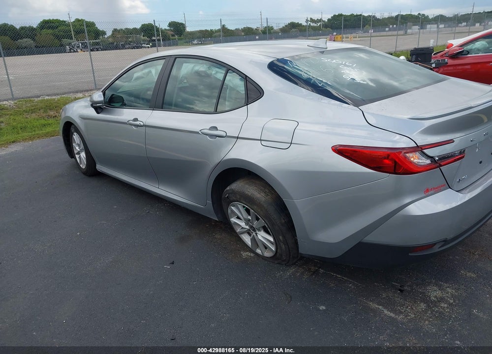 2025 TOYOTA CAMRY VIN: 4T1DAACK3SU540161