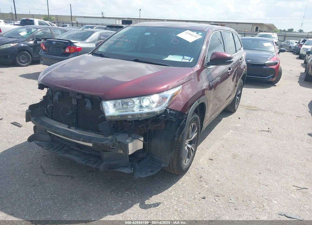 2019 TOYOTA HIGHLANDER VIN: 5TDZARFH6KS049726