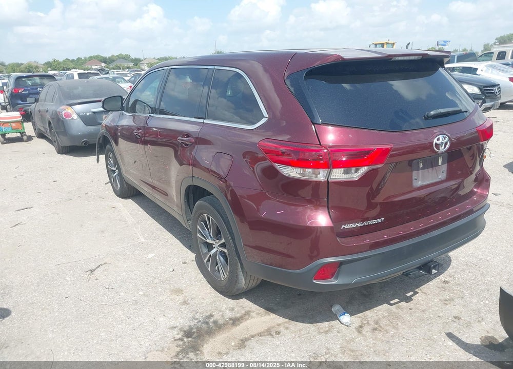2019 TOYOTA HIGHLANDER VIN: 5TDZARFH6KS049726