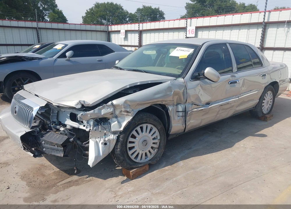 2008 MERCURY GRAND MARQUIS LS VIN: 2MEFM75V38X630232