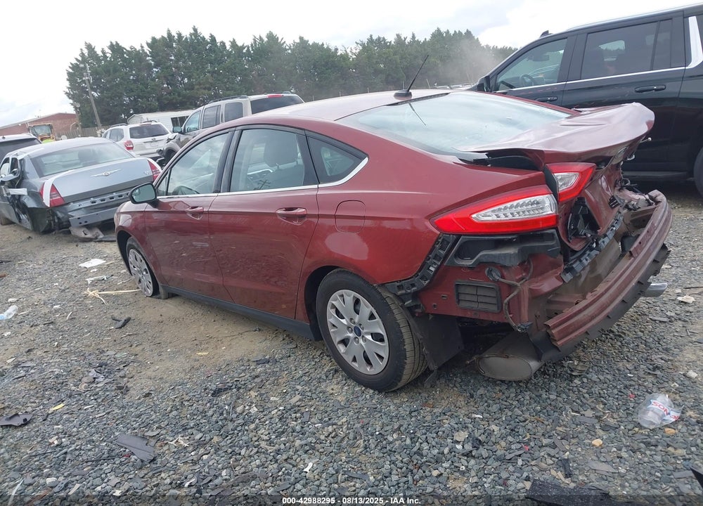 2014 FORD FUSION S VIN: 3FA6P0G77ER231449