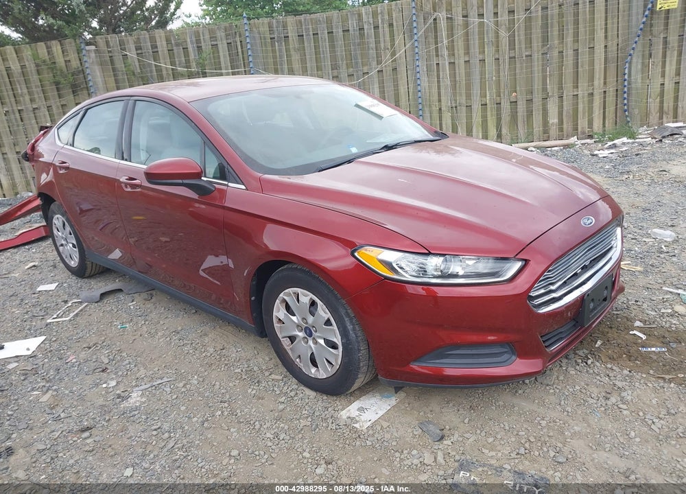 2014 FORD FUSION S VIN: 3FA6P0G77ER231449