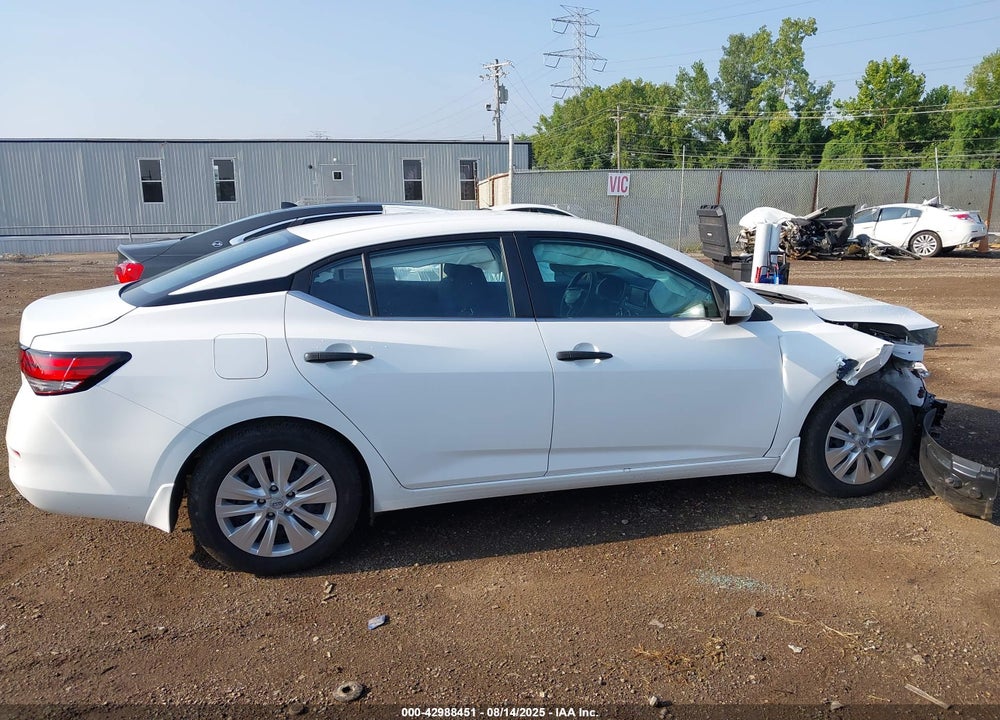 2024 NISSAN SENTRA S XTRONIC CVT VIN: 3N1AB8BV8RY315365
