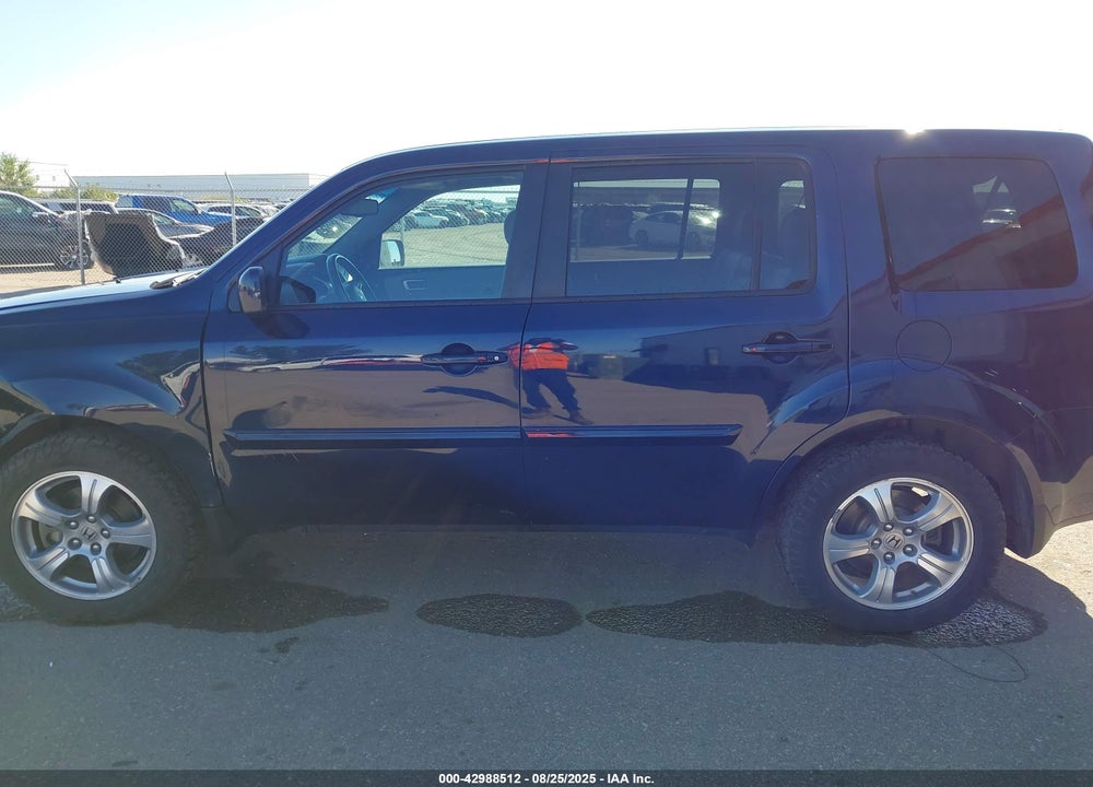 2014 HONDA PILOT VIN: 5FNYF4H59EB006526