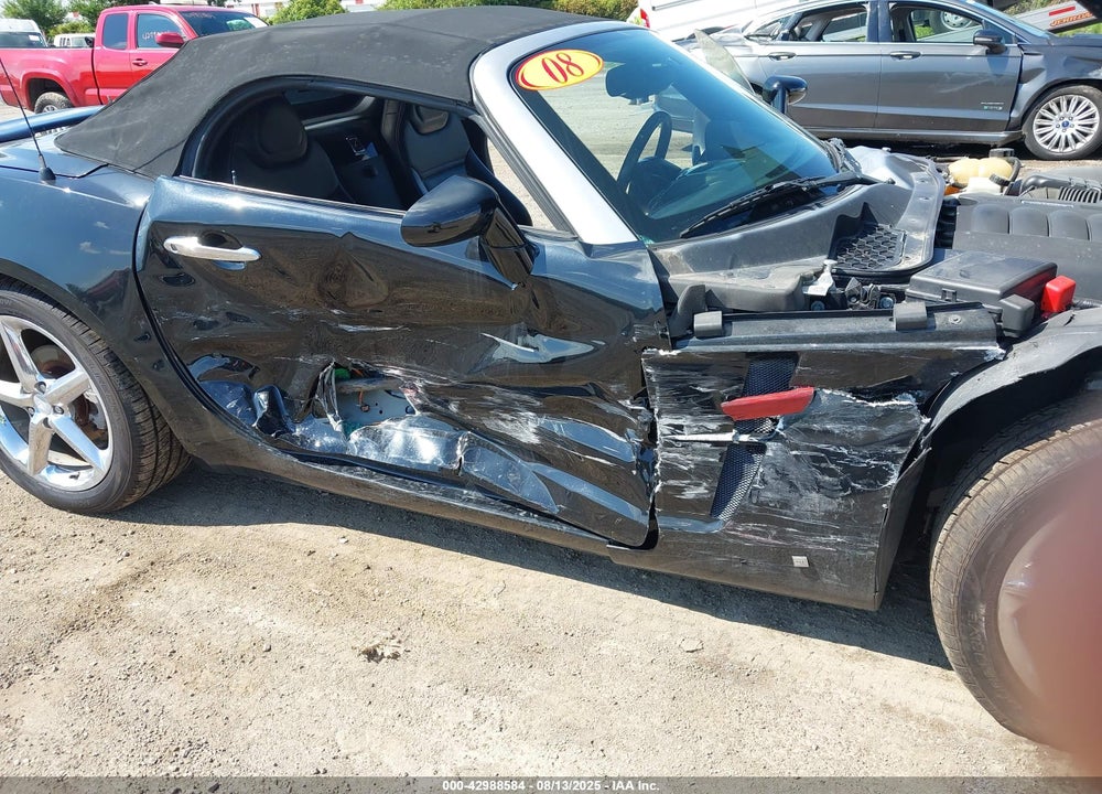 2008 SATURN SKY VIN: 1G8MB35B68Y109397