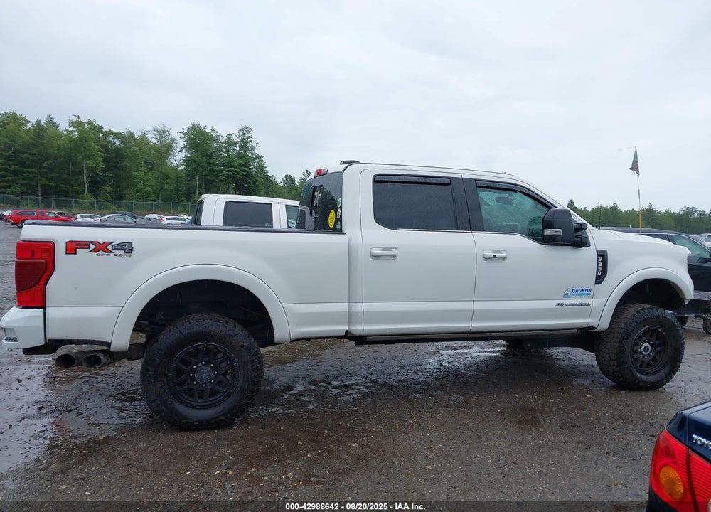 2020 FORD F-250 PLATINUM VIN: 1FT8W2BT7LEE14436