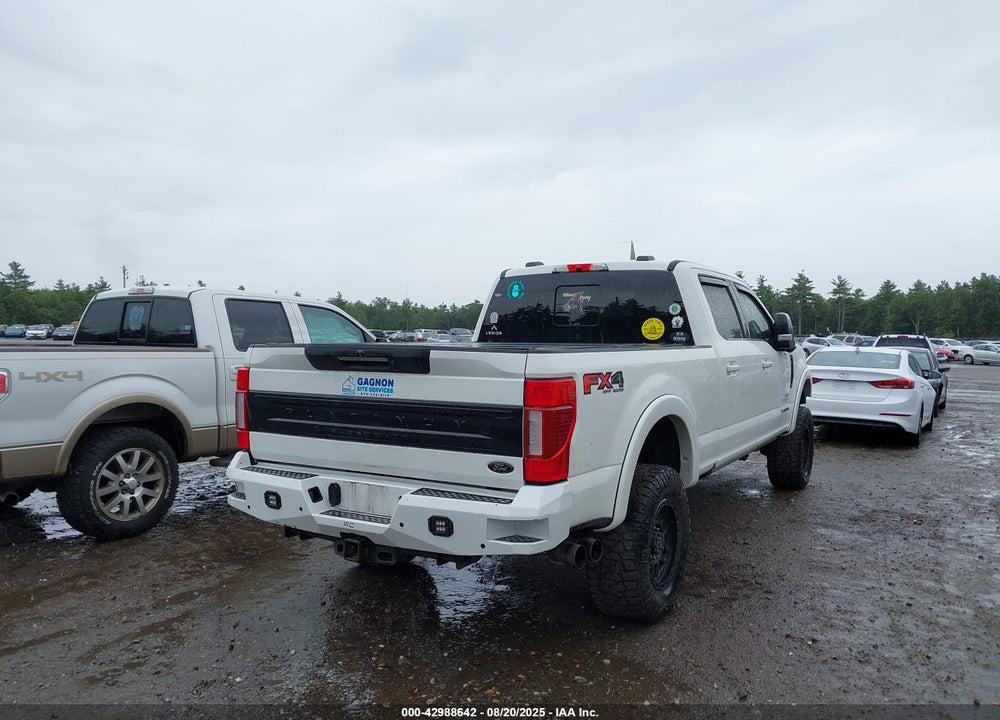 2020 FORD F-250 PLATINUM VIN: 1FT8W2BT7LEE14436