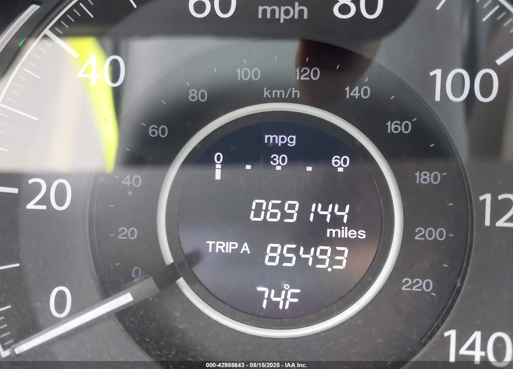 2012 HONDA CR-V EX VIN: 5J6RM4H55CL014671