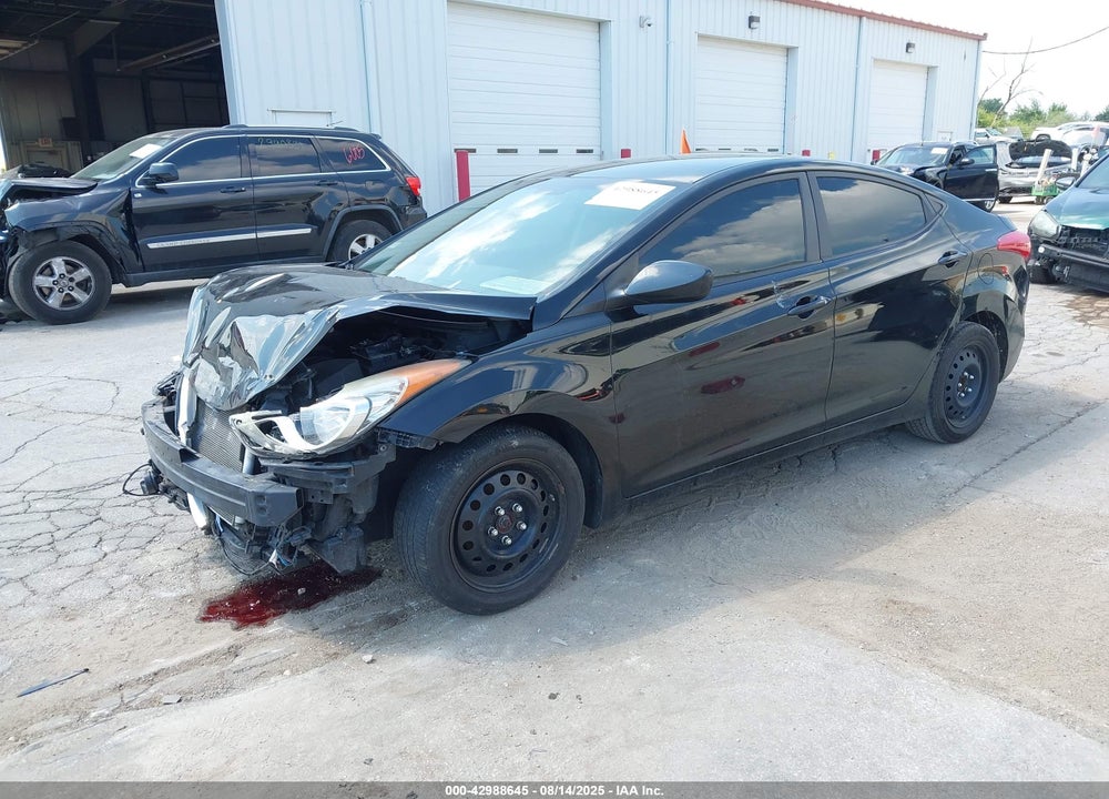 2011 HYUNDAI ELANTRA GLS VIN: 5NPDH4AEXBH033895