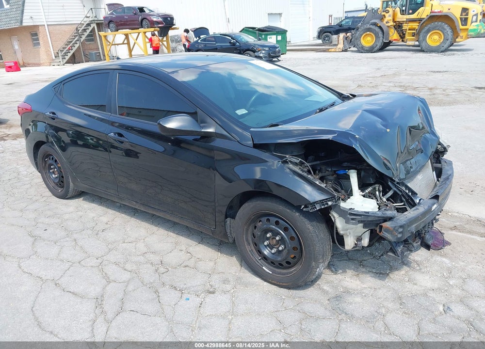 2011 HYUNDAI ELANTRA GLS VIN: 5NPDH4AEXBH033895