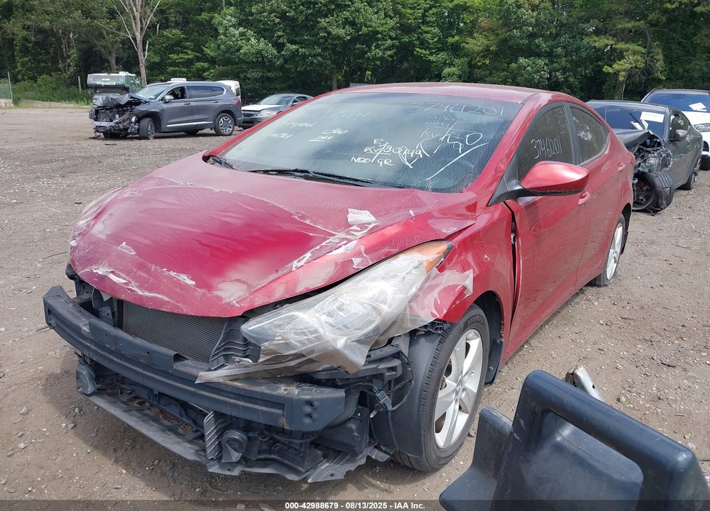 2013 HYUNDAI ELANTRA VIN: KMHDH4AE5DU660024