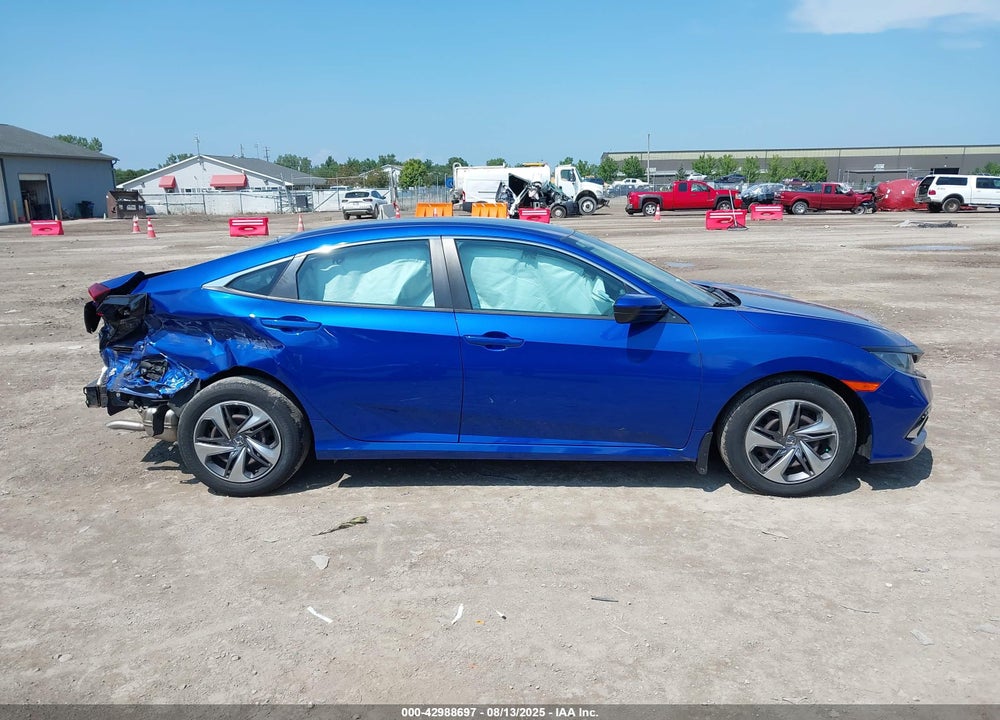 2019 HONDA CIVIC VIN: 2HGFC2F65KH574456